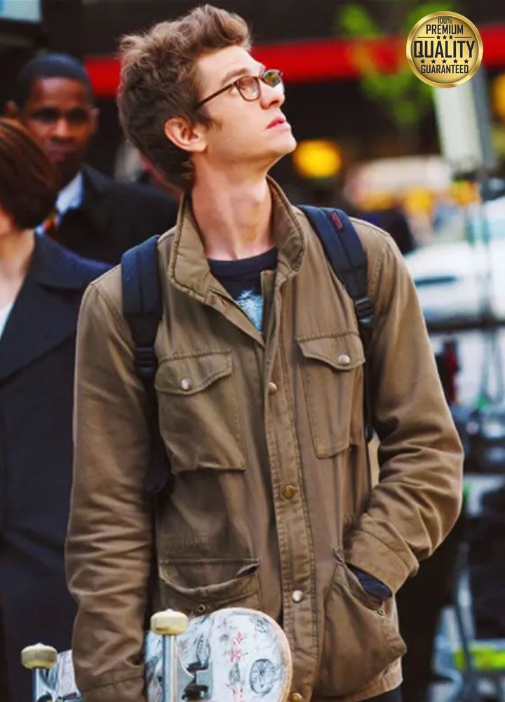 Field Jacket Peter Parker Coat The Amazing Spider-Man Peter Parker